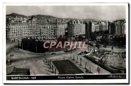 Cartes postales Barcelona Plaza Calvo Solelo