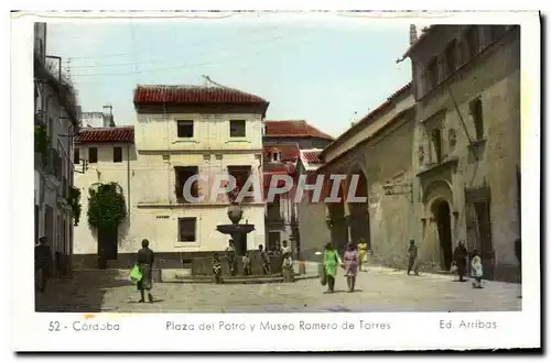 Ansichtskarte AK Cordoba Plaza Del Potro Y Museo Romero De Torres