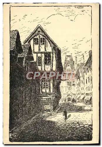 Cartes postales Vieille Maison Rue St Romain Rouen