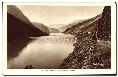 Ansichtskarte AK Lac Du Chambon Route Du Lautaret