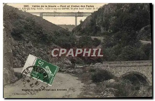 Ansichtskarte AK Vallee De La Sioute Pont Et Viaduc Des Fades Route De Saint Priest Aux Ancizes