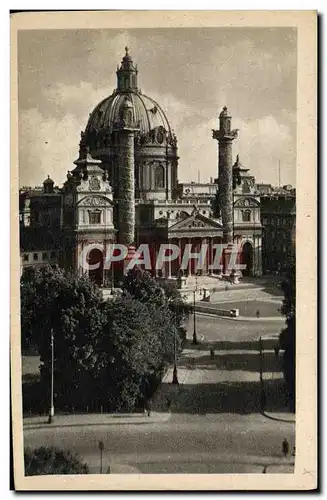 Cartes postales Wien Karlskirche