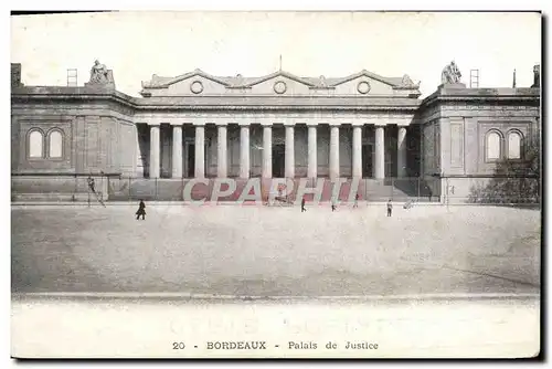 Cartes postales Bordeaux Palais De Justice