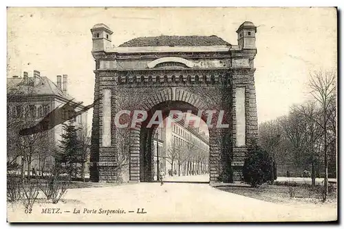 Cartes postales Metz La Porte Serpenoise