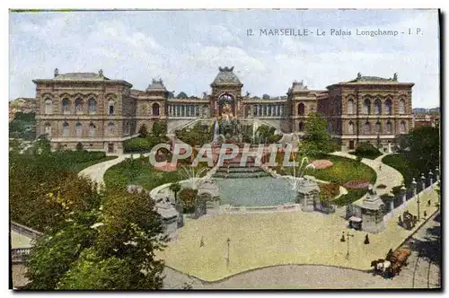 Cartes postales Marseille Le Palais Longchamp