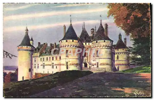 Ansichtskarte AK La Douce France Chateaux De la Loire Chateau De Chaumont Sur Loire