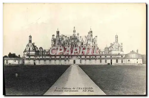 Ansichtskarte AK Chateau De Chambord Facade Meridionale