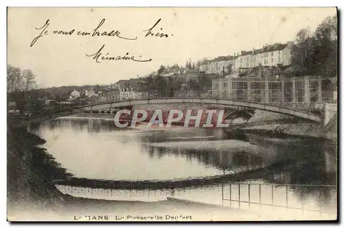 Cartes postales Le Mans La Passerelle Denfert