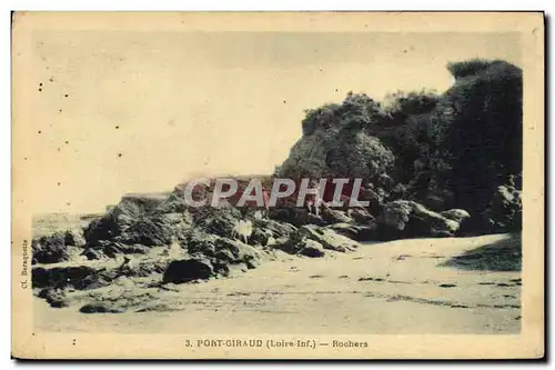 Cartes postales Port Giraud Rochers