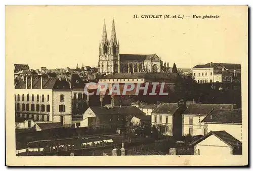 Cartes postales Cholet Vue Generale