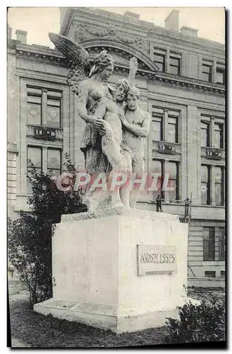 Cartes postales Bruxelles Monument A nos blessesPar Jos Van Hamme