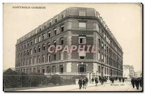 Cartes postales Controle Commun Paris