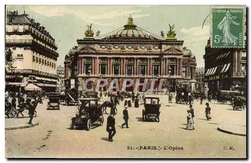 Cartes postales Paris L&#39Opera