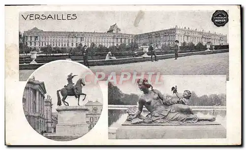 Cartes postales Versailles Chocolat Menier