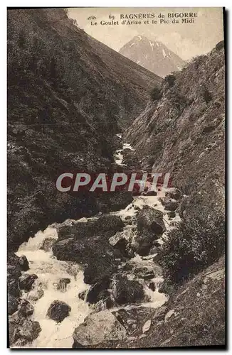 Cartes postales Bagneres De Bigorre Le Goulet d&#39Arize Et Le Pic Du Midi