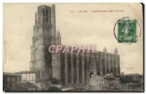Cartes postales Albi Cathedrale Ste Cecile