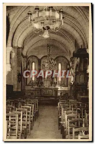 Ansichtskarte AK Saint Bonnet Briance Interieur De l&#39Eglise