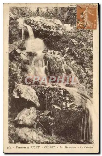 Cartes postales Environs De Vichy Cusset Les Malavaux La Cascade