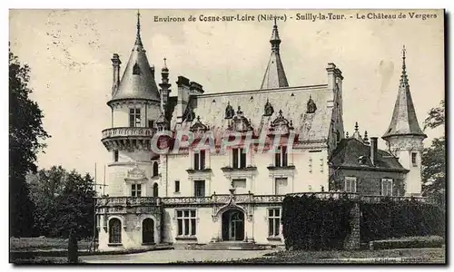 Cartes postales Environs De Cosne Sur Loire Suilly La Tour Le Chateau De Vergers