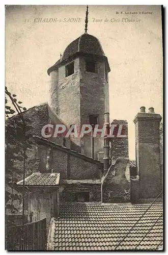 Cartes postales Chalon Sur Saone Tour De Coro l&#39ouvrier