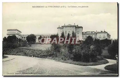 Cartes postales Rochefort En Yvelines Le Chateau Vue Generale