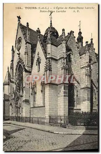 Ansichtskarte AK Tours L&#39Eglise De Notre Dame Lariche