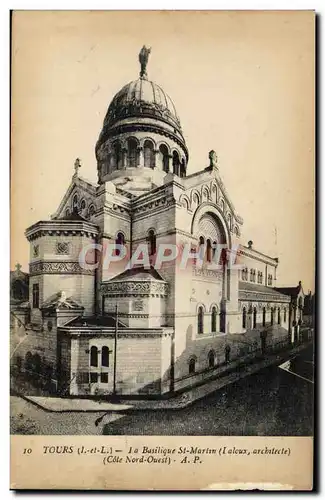 Cartes postales Tours La Basilique St Martin