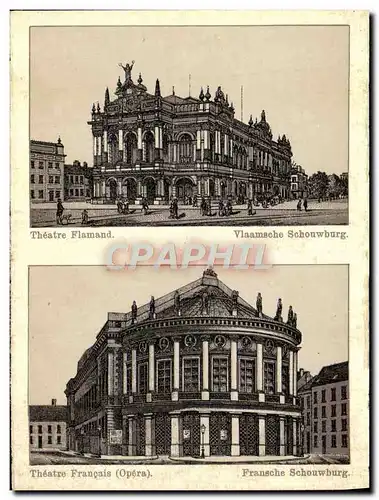 Cartes postales Theatre Flamand Vlaamsche Schonwburg Anvers