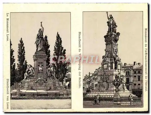 Cartes postales Monument De l&#39Affranchissement De l&#39Escaut Standbeeld De Vrifkooping Der Schelde