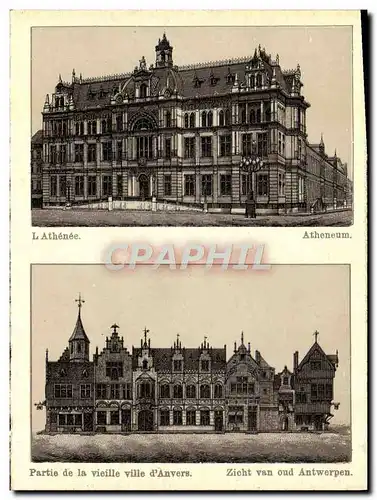 Cartes postales L&#39Athenee Atheneum Partie De La Vieille Ville d&#39Anvers