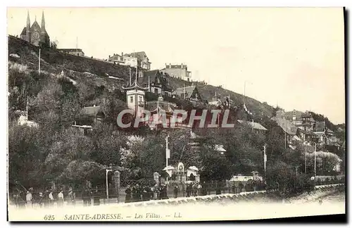 Cartes postales Sainte Adresse Les Villas