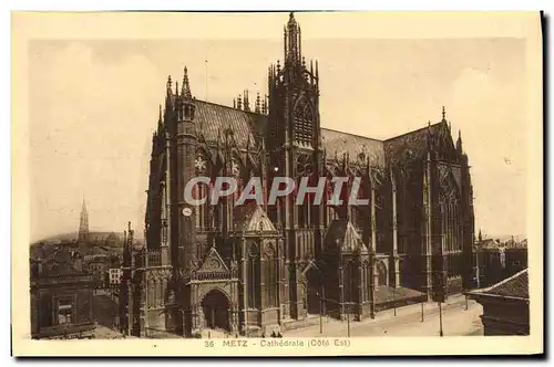 Cartes postales Metz Cathedrale