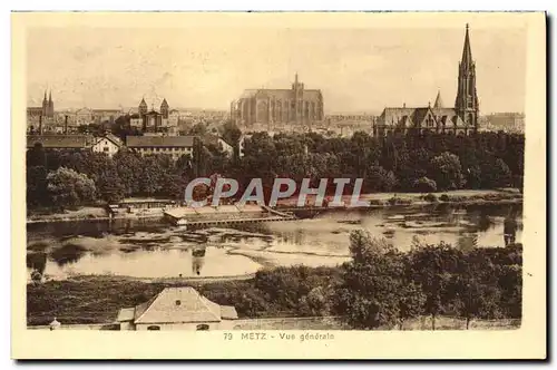 Cartes postales Metz Vue Generale
