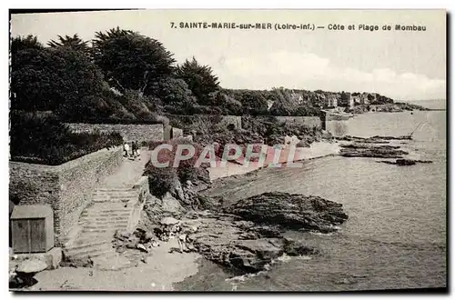 Ansichtskarte AK Sainte Marie Sur Mer Cote Et Plage Et De Mombau