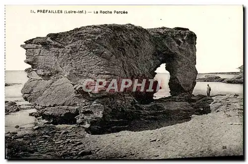 Cartes postales Prefailles La Roche Percee