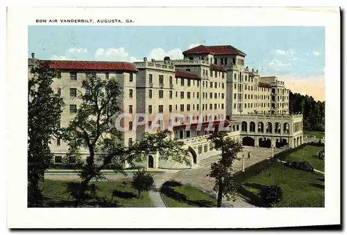 Cartes postales Bon Air Vanderbilt Augusta Ga Georgia Railroad Bank Branch