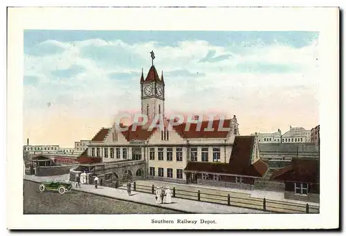 Cartes postales Southern Railway Depot Horseshoe Bend from Country Club