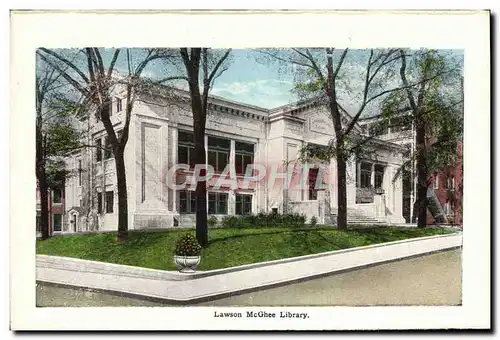 Ansichtskarte AK Lawson McGhee Library Knox County Court House Bibliotheque