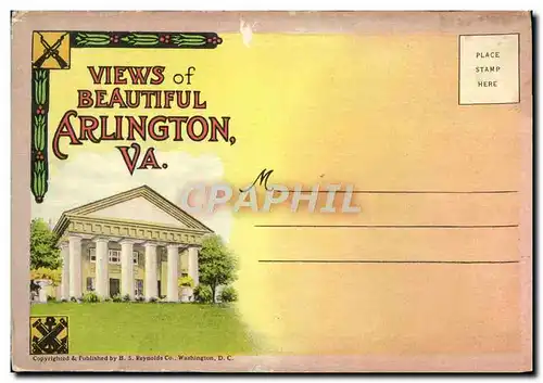 Cartes postales Livret pour Cartes postales Views Of Beautiful Arlington Va
