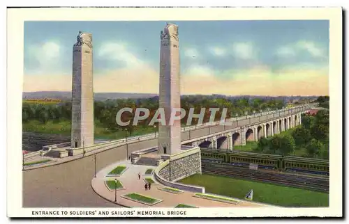Ansichtskarte AK Entrance To Soldiers And Sailors Memorial Bridge Zembo Mosque from Italian gardens