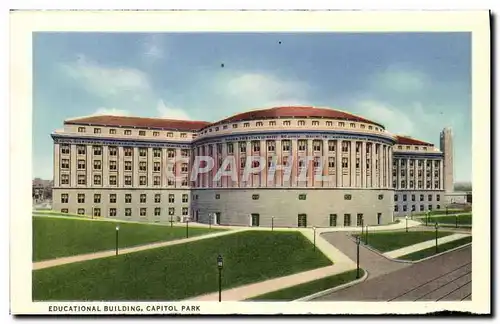 Ansichtskarte AK Educational Building Capital Park harrisburger Hotel and Payne Shoemaker Building