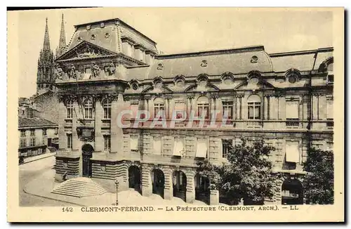 Cartes postales Clermont Ferrand La Prefecture