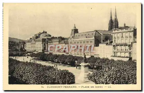 Cartes postales Clermont Ferrand Place De Jaude