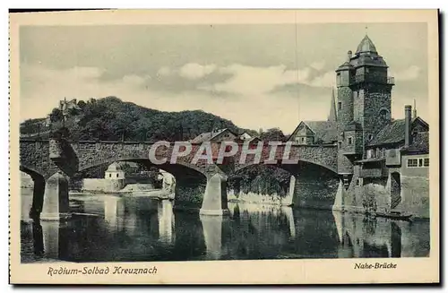 Cartes postales Radium Solbad Kreuznach Nahe Brucke