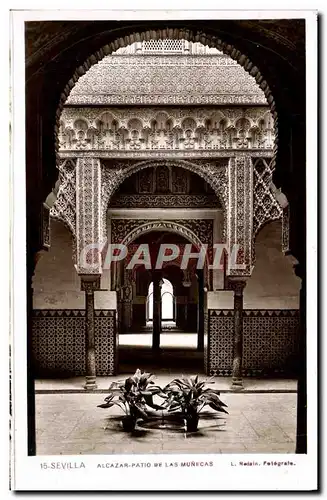 Cartes postales Sevilla Alcazar Patio De La Munecas