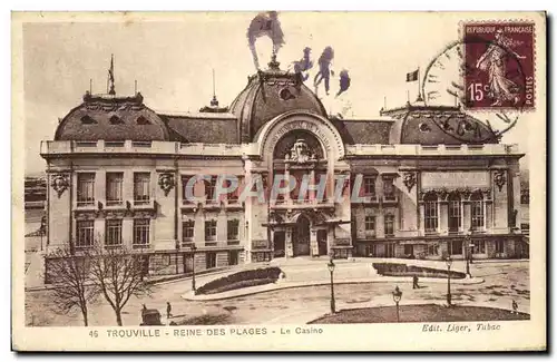 Cartes postales Trouville Reines Des Plages Le casino