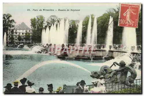 Cartes postales Versailles Bassin de Neptune