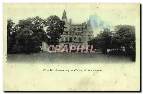 Cartes postales Montmoreney Chateau du Duc de Dino