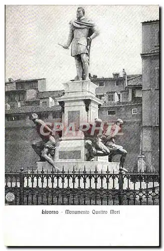 Cartes postales Liuvorno Monumento Quattro Mori