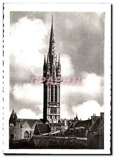 Cartes postales moderne Kreisker Clocher du 14eme St Pol de Leon